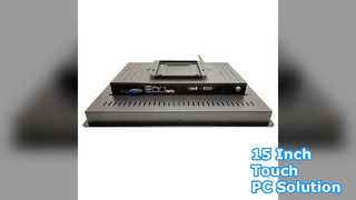 15-inch industriële touch-monitor alles-in-één pc