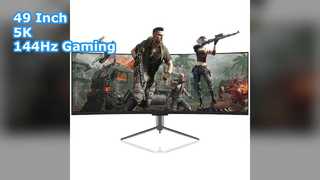 49 inch 5K 144Hz gamingmonitor Meeslepende beelden