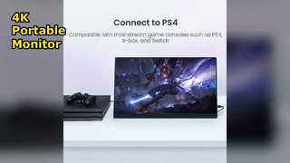 4K 17,3-inch draagbare monitor voor gaming en werk