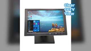 10,1 inch CCTV-monitor externe dubbele luidsprekers