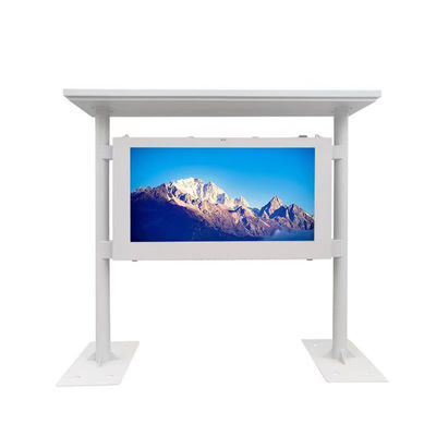 Gepersonaliseerde Open IP65 55 inch Digitale Outdoor Advertising Screen High Brightness Outdoor Advertising Machine