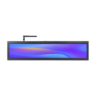 Warme verkoop Fabrieksprijs 19 inch Kleine grootte Ultra Wide Stretched Bar Lcd Screen Display Digitaal signage