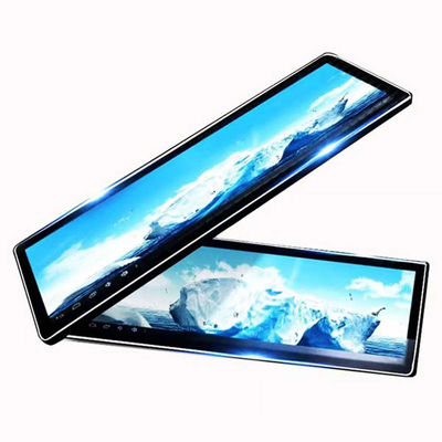 Digitaal bordenplank Advertentie scherm Android Ultra Wide Stretched Bar LCD-scherm voor supermarkt